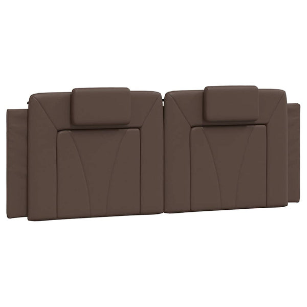 Kopfteil-Kissen Viana Braun 120 cm