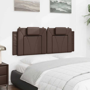 Kopfteil-Kissen Viana Braun 120 cm