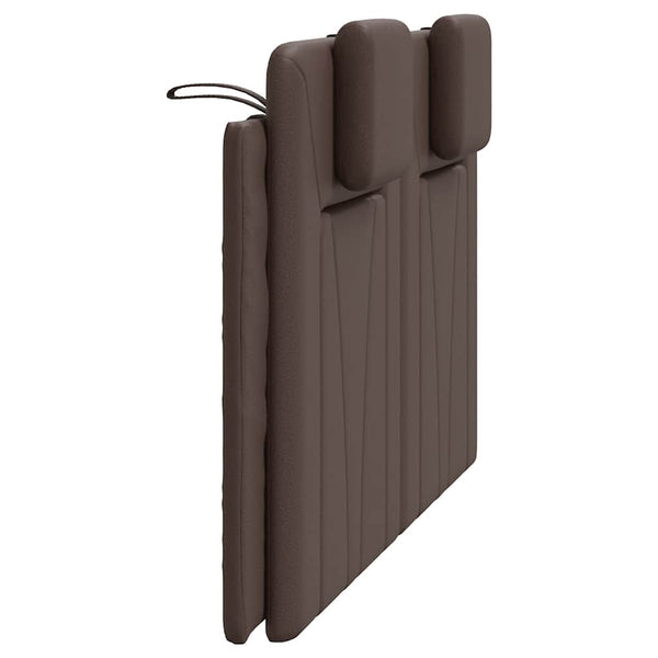 Kopfteil-Kissen Viana Braun 120 cm