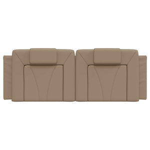 Kopfteil Kissen Viana Cappuccino-Braun 120 cm