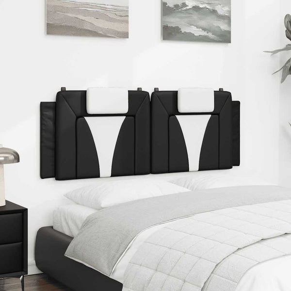 Kopfteil Kissen Viana Schwarz/Weiß 120cm