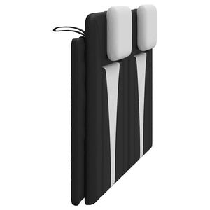 Kopfteil Kissen Viana Schwarz/Weiß 120cm