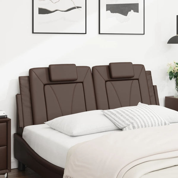 Kopfteil Kissen Viana Braun 140cm