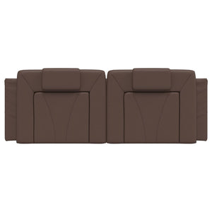 Kopfteil Kissen Viana Braun 140cm