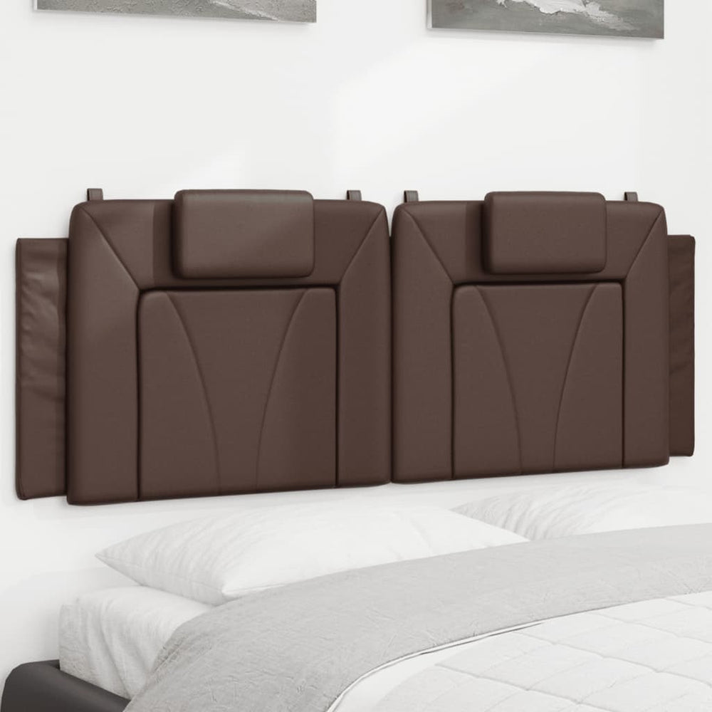 Kopfteil Kissen Viana Braun 140cm