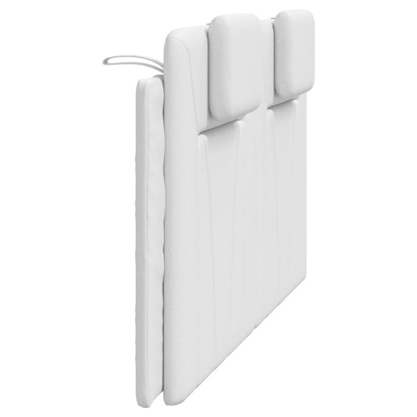 Kopfteil Kissen Viana Weiß 160cm