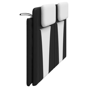Kopfteil-Kissen Viana 180 cm Schwarz/Weiß