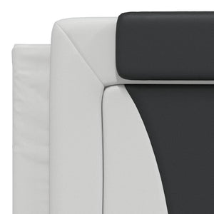 Kopfteil-Kissen Viana, 180cm, Weiß & Schwarz