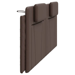 Kopfteil Kissen Viana Braun 200 cm Kunstleder