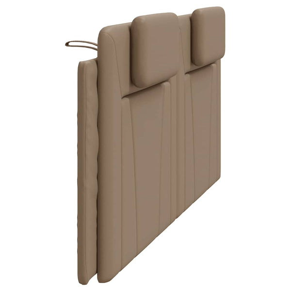 Kopfteil Kissen Viana Cappuccino Braun 200cm