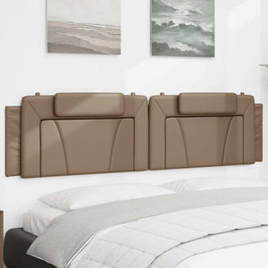 Kopfteil Kissen Viana Cappuccino Braun 200cm