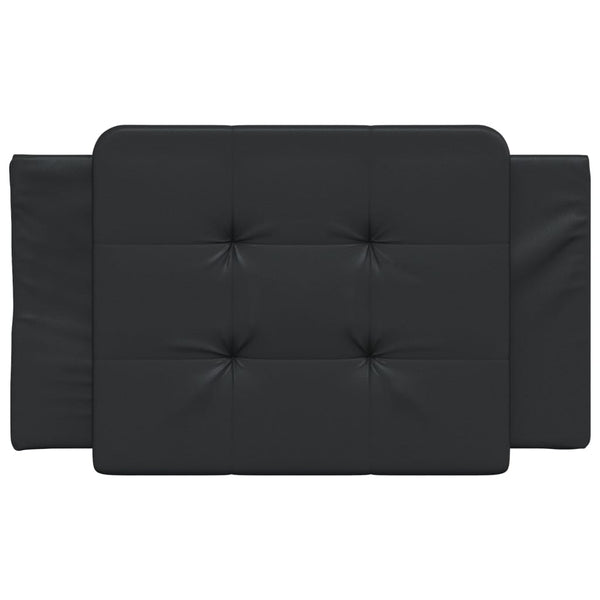 Kopfteil Kissen Zadar Schwarz 80cm