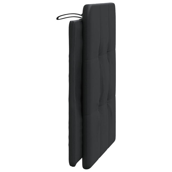 Kopfteil Kissen Zadar Schwarz 80cm
