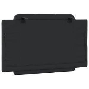 Kopfteil Kissen Zadar Schwarz 80cm