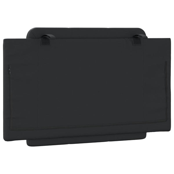 Kopfteil Kissen Zadar Schwarz 80cm