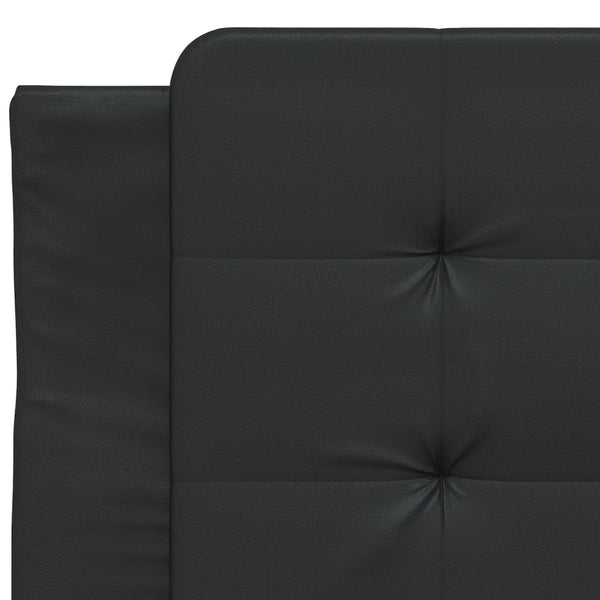 Kopfteil Kissen Zadar Schwarz 80cm