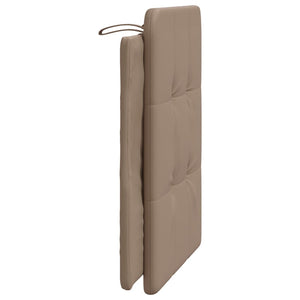 Kopfteil Kissen Zadar Cappuccino-Braun 80cm