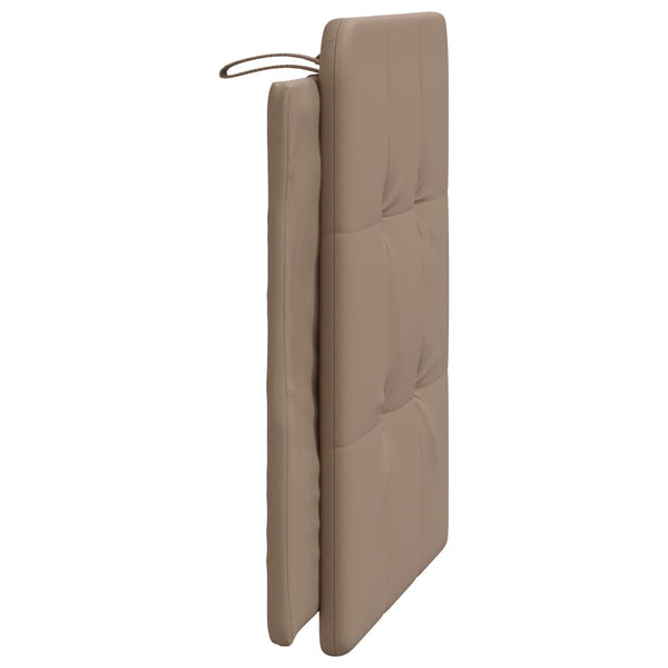 Kopfteil Kissen Zadar Cappuccino-Braun 80cm