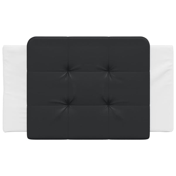 Kopfteil Kissen Zadar Schwarz/Weiß 80cm