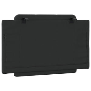 Kopfteil Kissen Zadar Schwarz 90cm Kunstleder