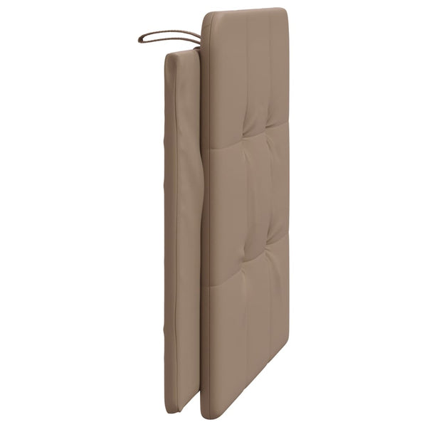 Kopfteil Kissen Zadar Cappuccino-Braun 100cm