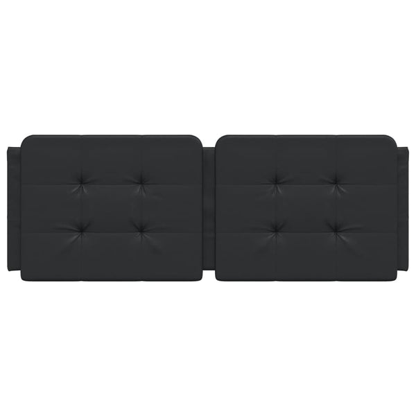 Kopfteil Kissen Zadar Schwarz 120cm