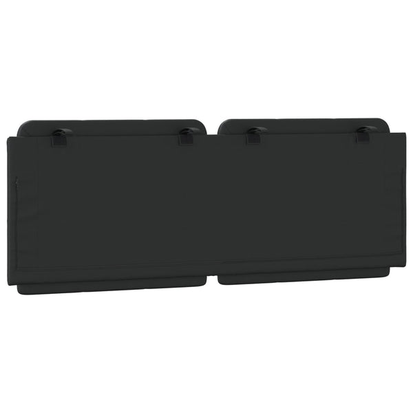 Kopfteil Kissen Zadar Schwarz 120cm
