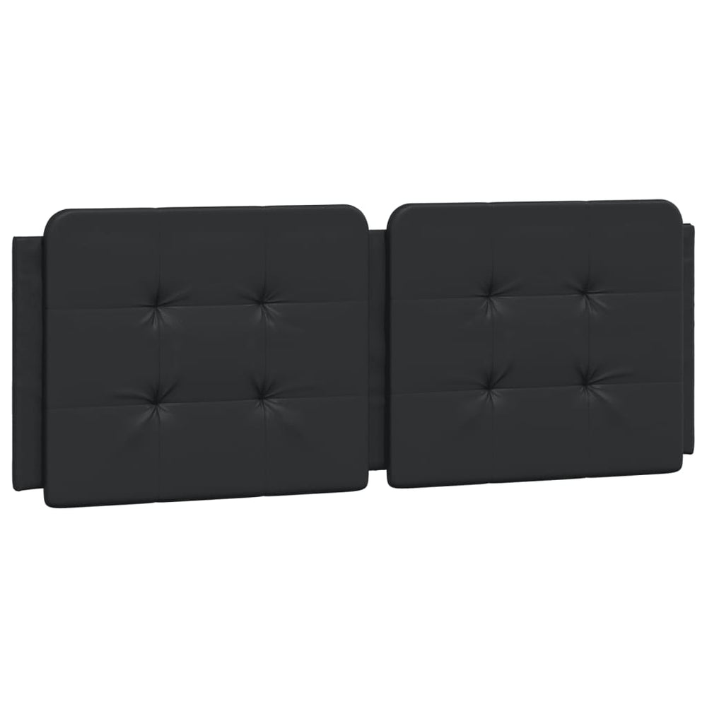 Kopfteil-Kissen Zadar Schwarz 140cm