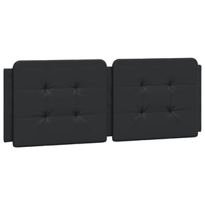 Kopfteil-Kissen Zadar Schwarz 140cm