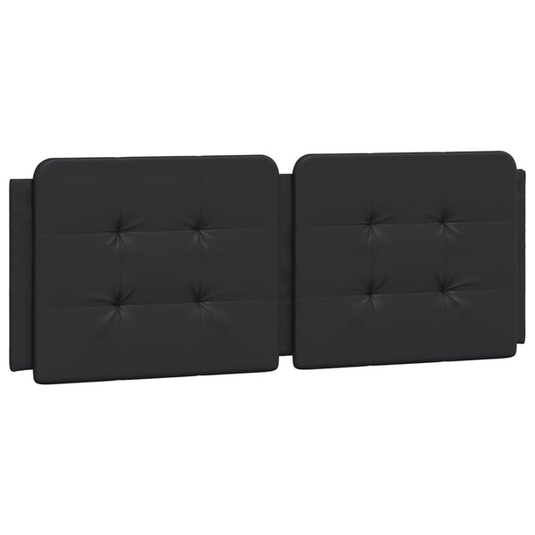 Kopfteil-Kissen Zadar Schwarz 140cm