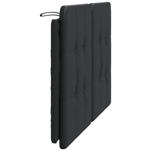 Kopfteil-Kissen Zadar Schwarz 140cm
