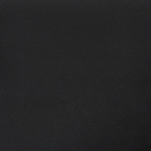 Kopfteil Kissen Zadar 140 cm Kunstleder Weiß/Schwarz