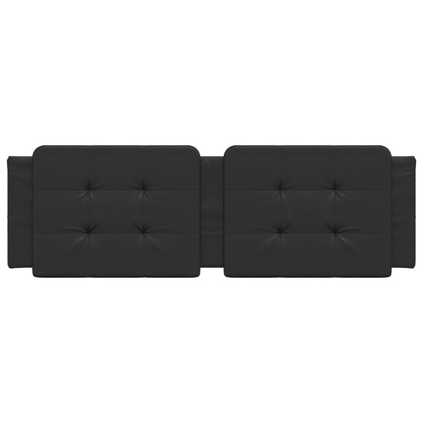 Kopfteil Kissen Zadar Schwarz 160cm
