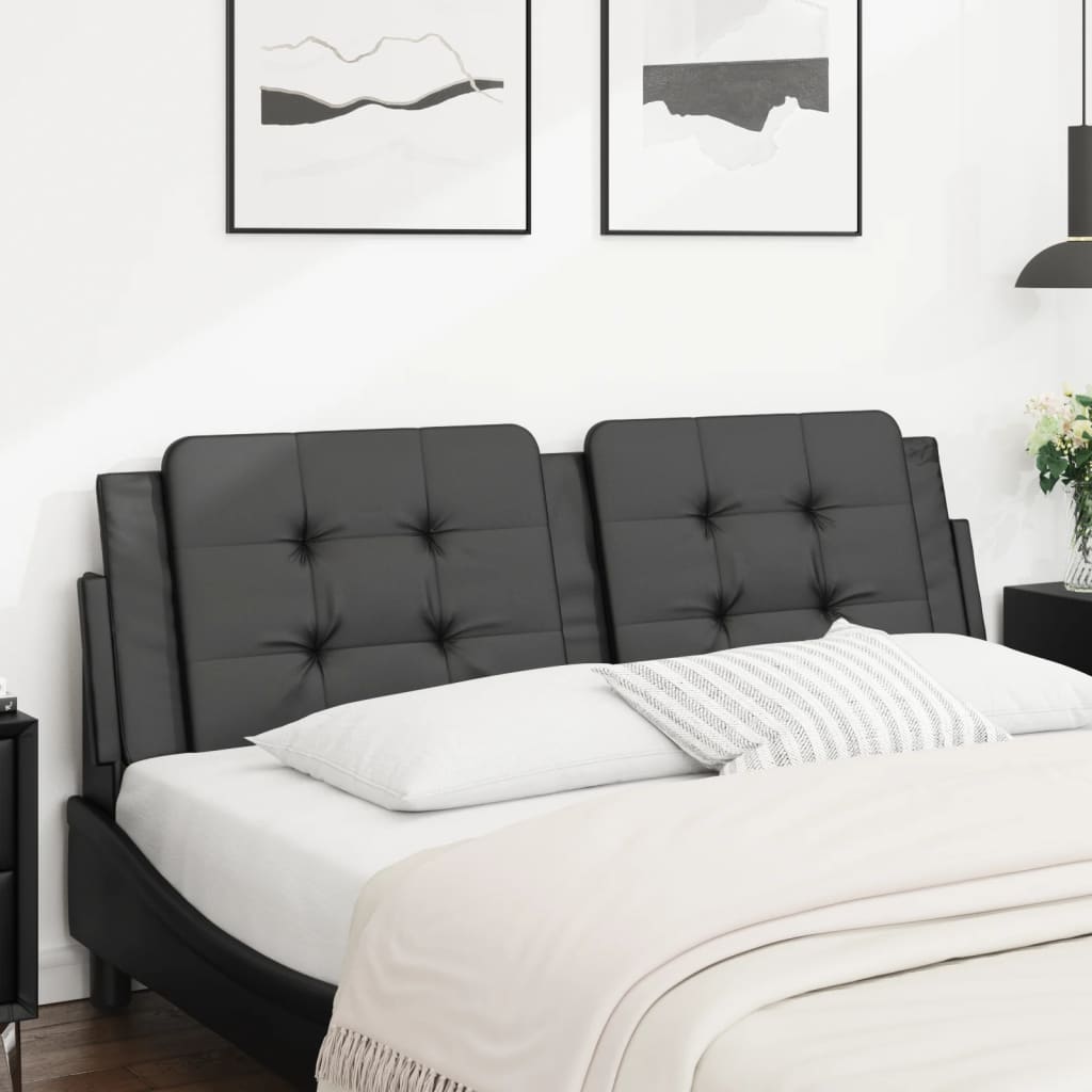 Kopfteil Kissen Zadar Schwarz 160cm