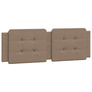 Kopfteil Kissen Zadar Cappuccino-Braun 160 cm