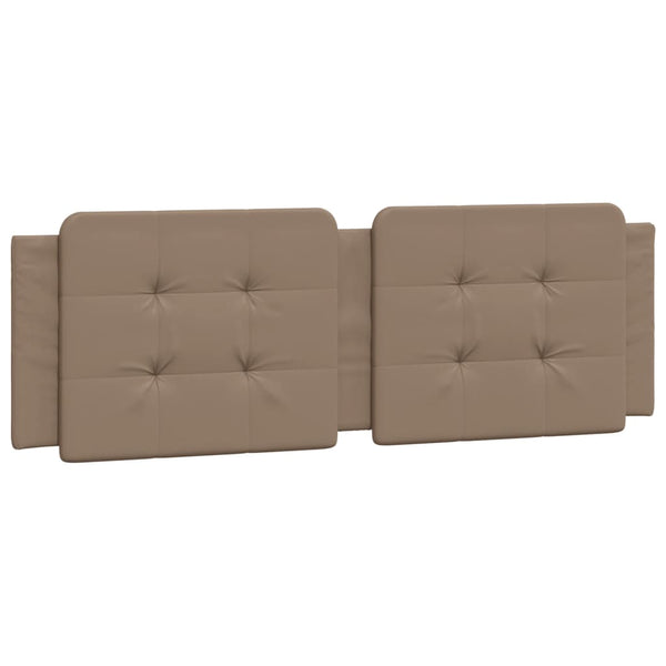 Kopfteil Kissen Zadar Cappuccino-Braun 160 cm
