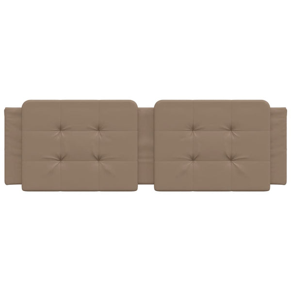 Kopfteil Kissen Zadar Cappuccino-Braun 160 cm