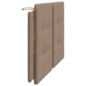 Kopfteil Kissen Zadar Cappuccino-Braun 160 cm