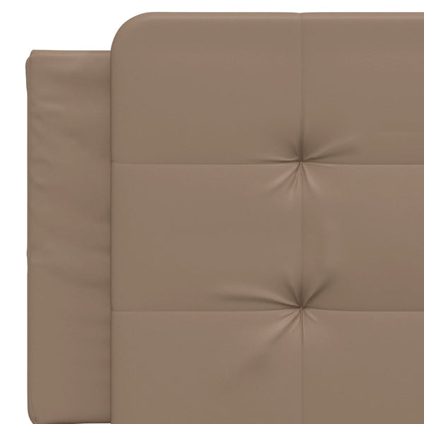 Kopfteil Kissen Zadar Cappuccino-Braun 160 cm