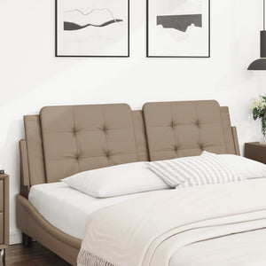 Kopfteil Kissen Zadar Cappuccino-Braun 160 cm
