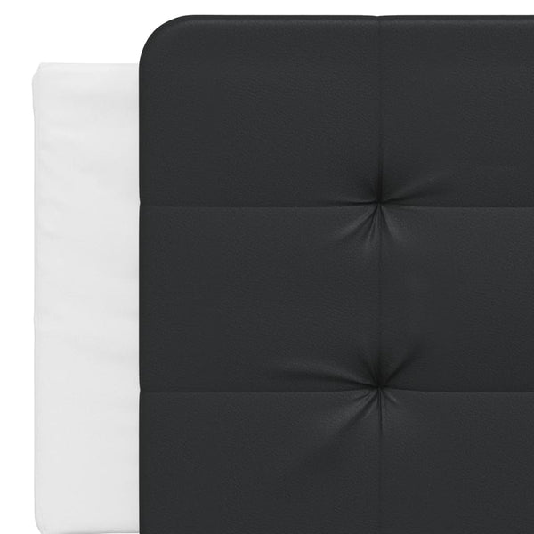 Kopfteil Kissen Zadar, 160cm, Schwarz/Weiß