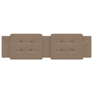 Kopfteil Kissen Zadar Cappuccino-Braun 180cm