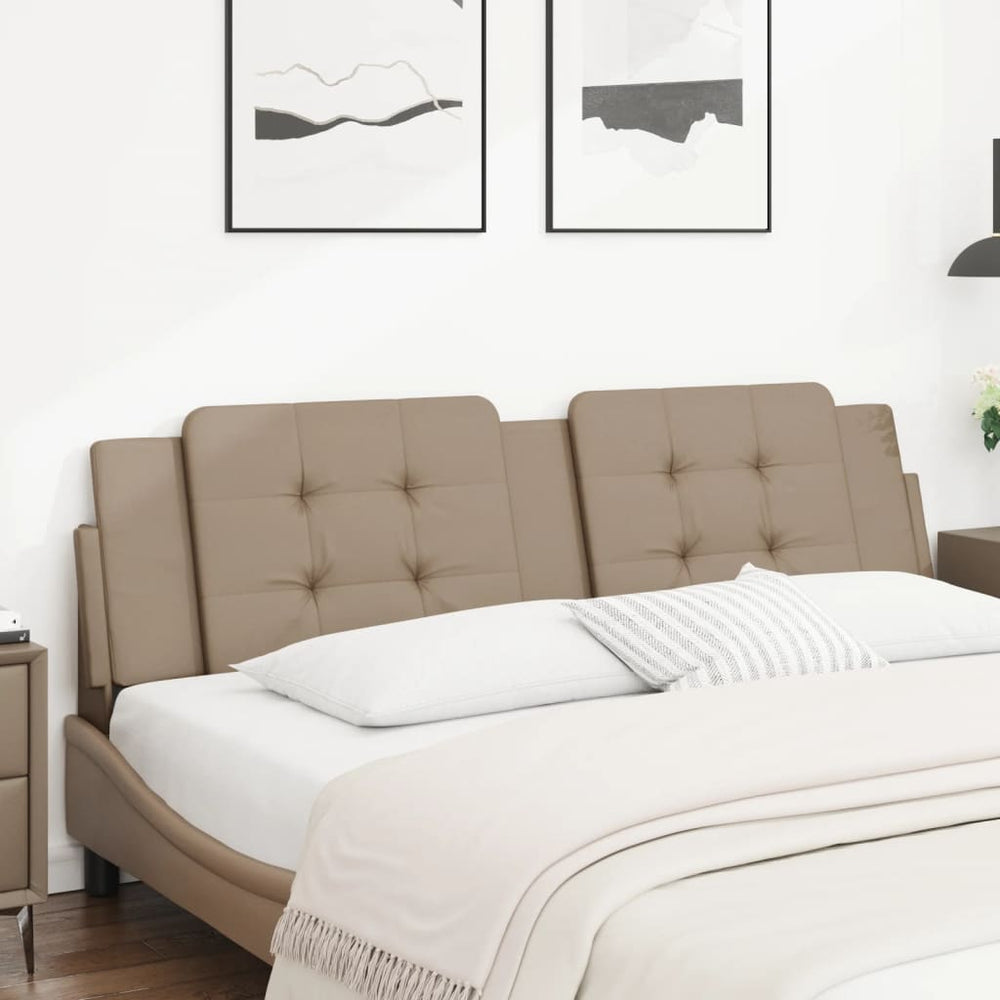 Kopfteil Kissen Zadar Cappuccino-Braun 180cm