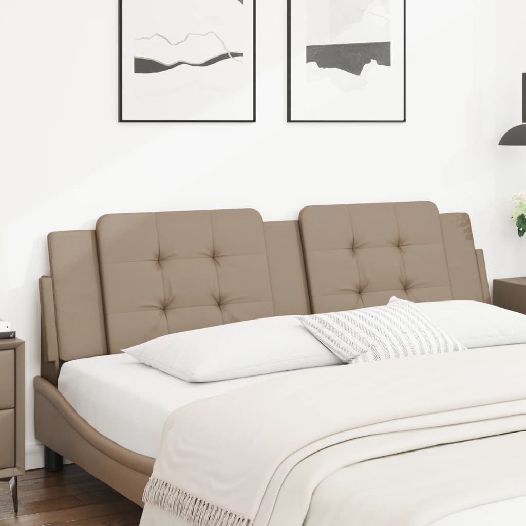 Kopfteil Kissen Zadar Cappuccino-Braun 180cm