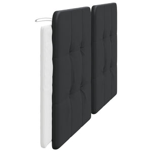 Kopfteil-Kissen Zadar Schwarz/Weiß 200cm