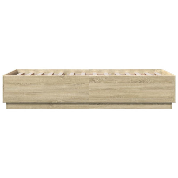 Bettgestell Sonoma Eiche 90x200 cm