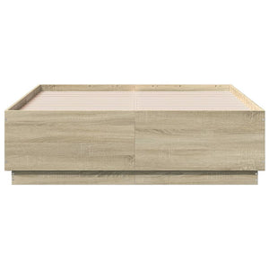 Bettgestell Sonoma-Eiche 120x190 cm