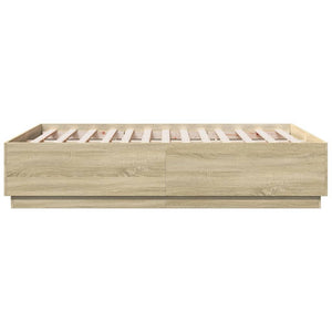 Bettgestell Sonoma-Eiche 120x190 cm