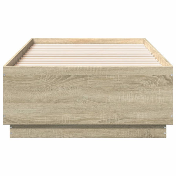 Bettgestell Sonoma Eiche 90x190 cm