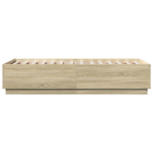 Bettgestell Sonoma Eiche 90x190 cm